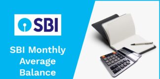 SBI Monthly Average Balance