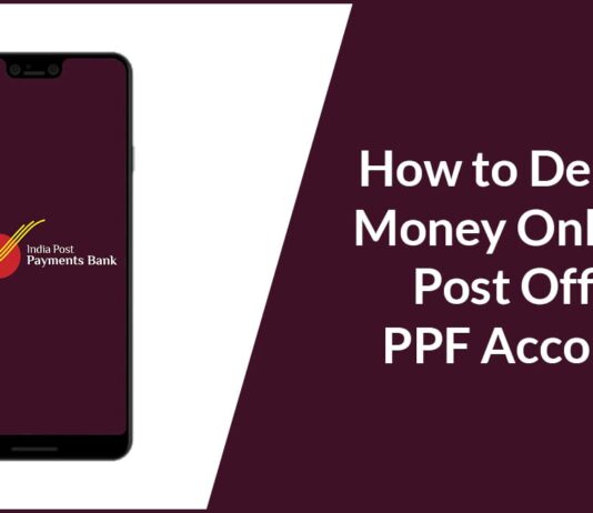 How to Deposit Money Online in Post Office PPF Account