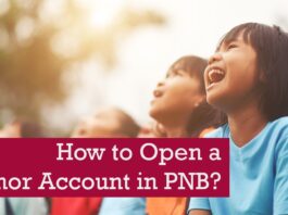 How to open a minor account in PNB
