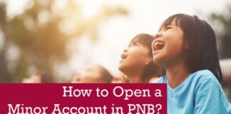 How to open a minor account in PNB