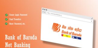Bank of Baroda Net Banking- Register, Generate Password, Fund Transfer, etc