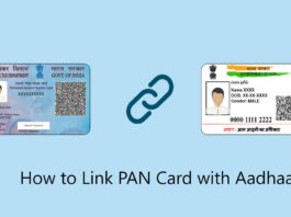 How to link PAN Card with Aadhaar