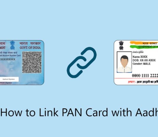 How to link PAN Card with Aadhaar