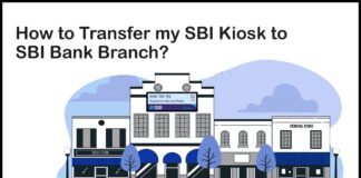 Can I transfer my SBI kiosk account to SBI branch