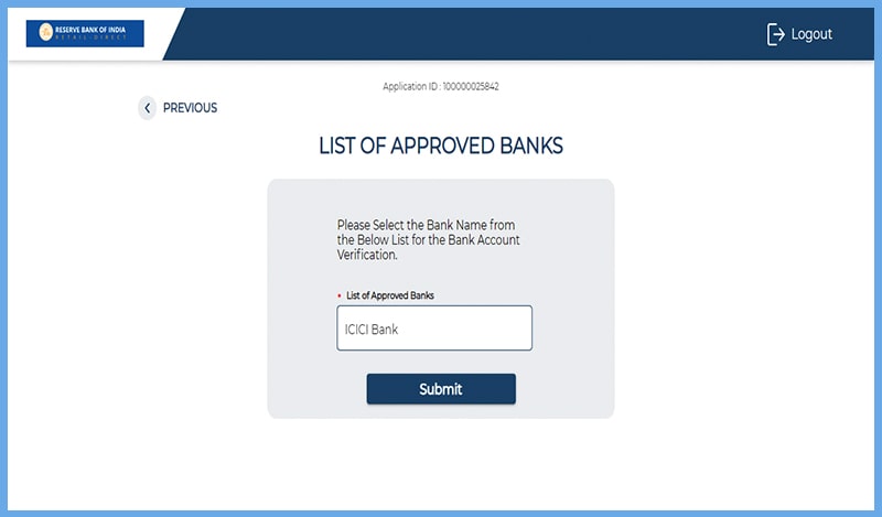 Step-6 list of approved banks