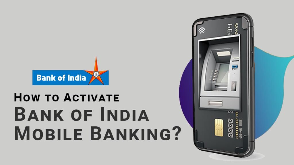 For using the Bank of India mobile, you are required to have access to your registered mobile number.