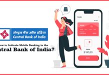 How to Activate Mobile Banking in the Central Bank of India
