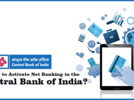 How to Activate Net Banking in the Central Bank of India
