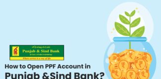 How to Open PPF Account in Punjab and Sind Bank