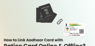 How to Link Aadhaar Card with Ration Card Online & Offline
