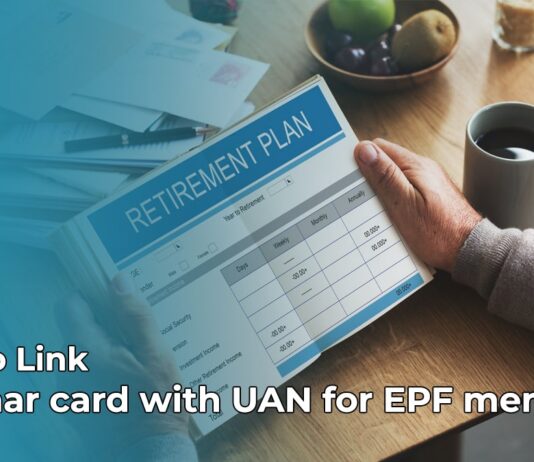 How to Link Aadhaar card with UAN for EPF members