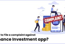 How to File a complaint against Finance Investment app